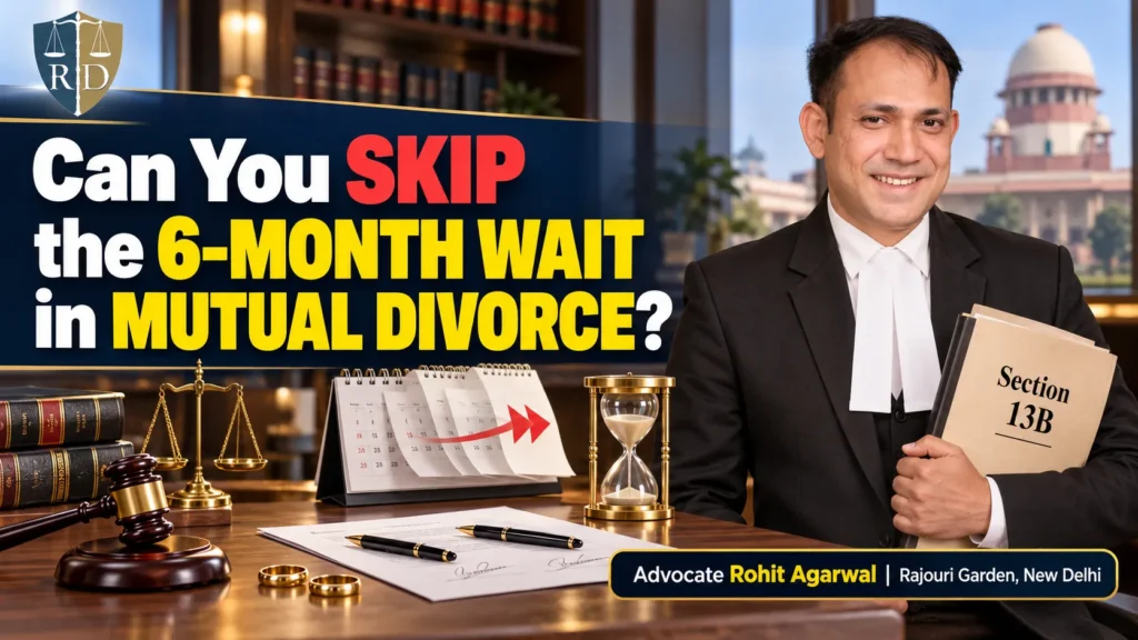 Skipping six-month wait in mutual divorce