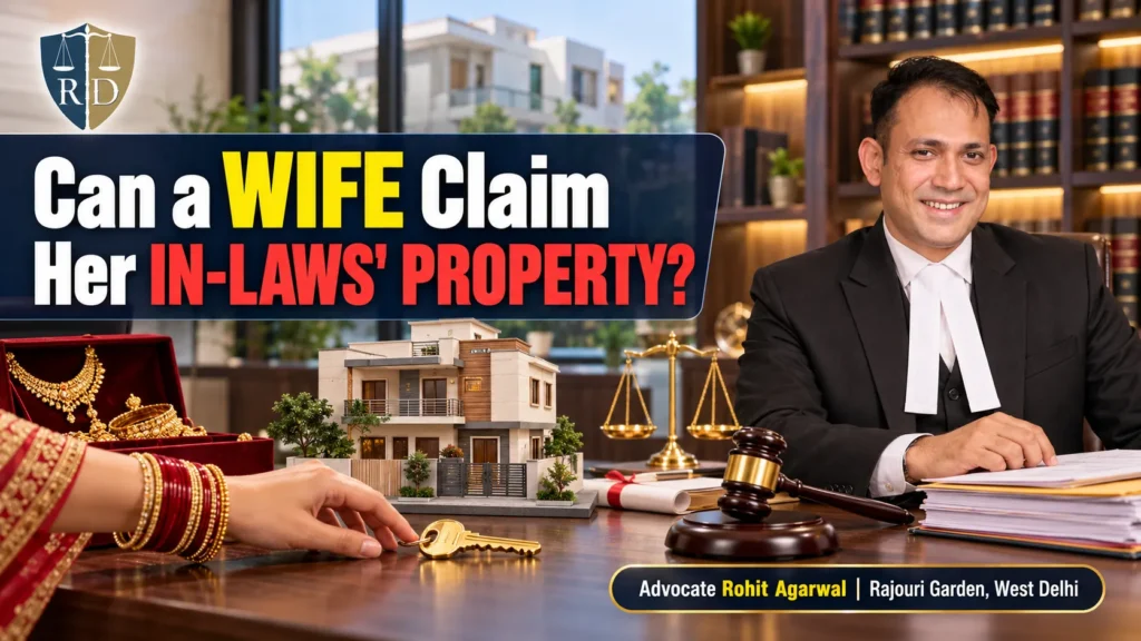 Wife’s rights in in-laws’ property