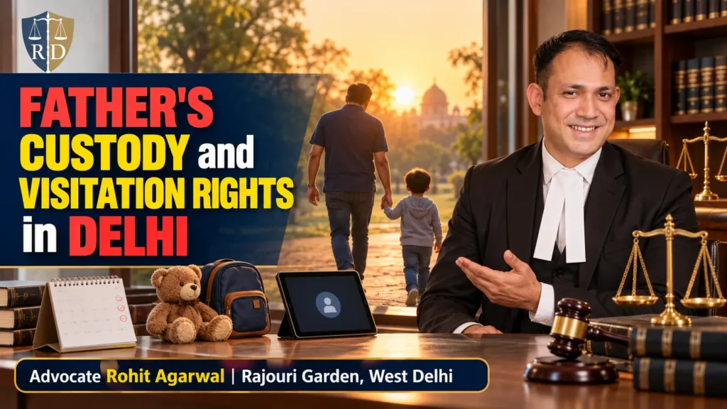 Father’s child custody rights in Delhi