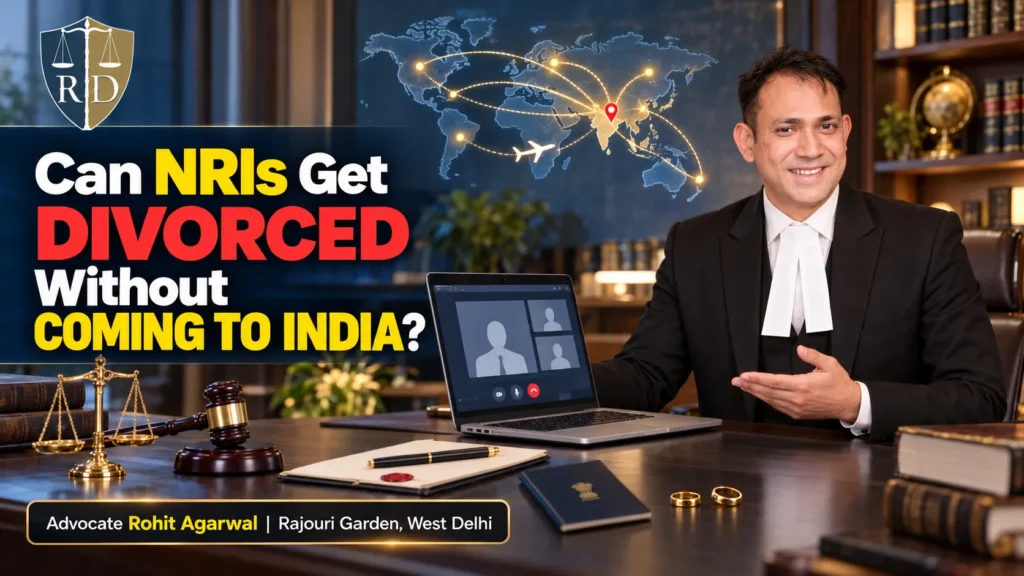 NRI divorce without travelling to India