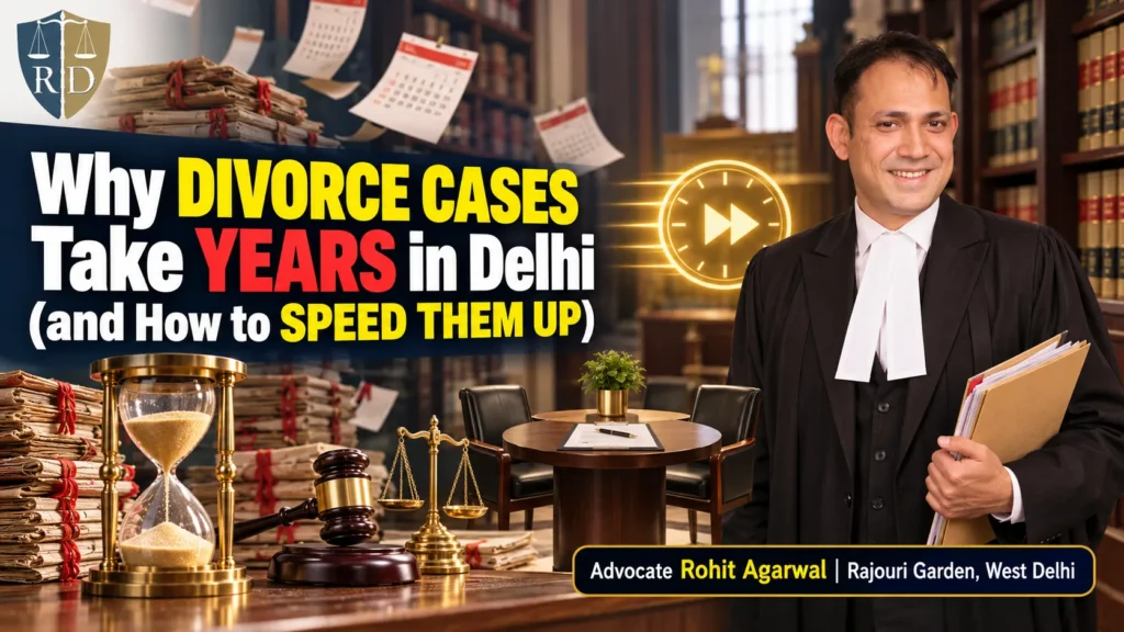Delayed divorce cases in Delhi explained