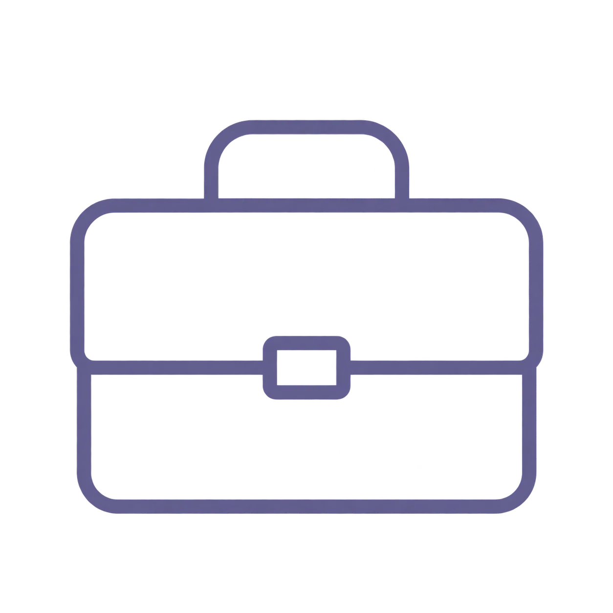 Neon icon of a briefcase representing Commercial and Corporate Law legal services in Delhi - Advocate Rohit Agarwal