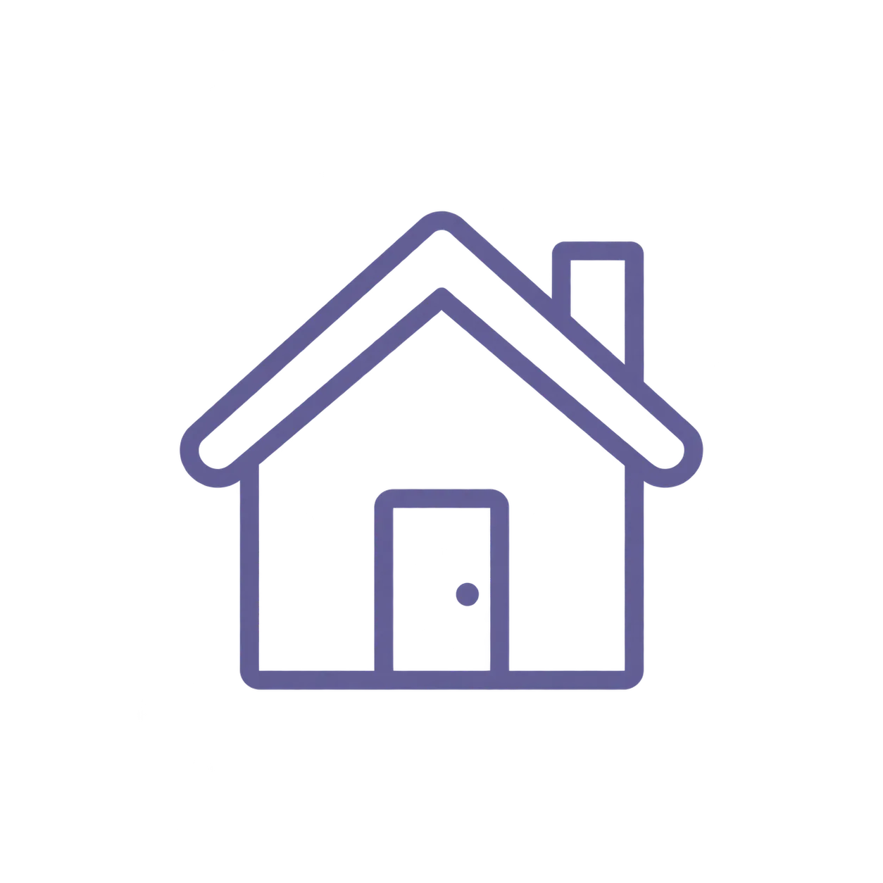 Neon icon of a residential house representing Top Real Estate and Property Dispute Lawyer in Rajouri Garden